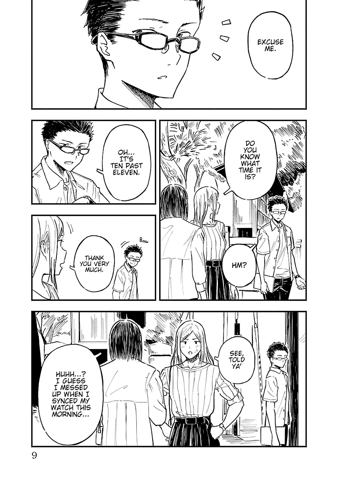 Kanmuri-san's Watch Workshop chapter 13 page 7