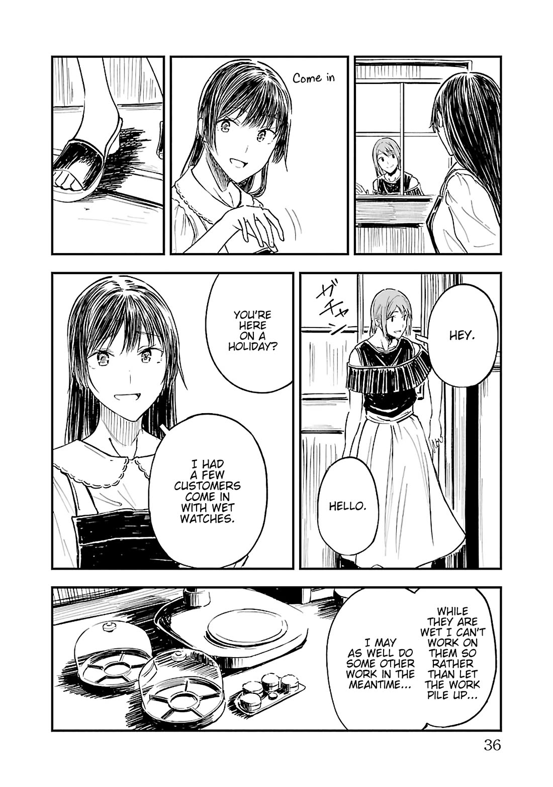 Kanmuri-san's Watch Workshop chapter 14 page 10