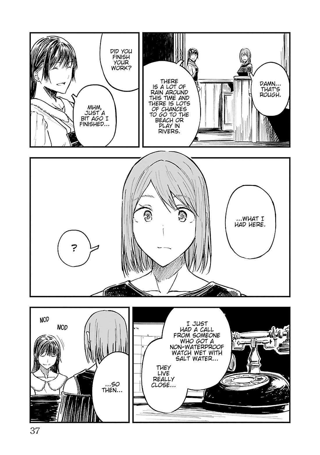 Kanmuri-san's Watch Workshop chapter 14 page 11