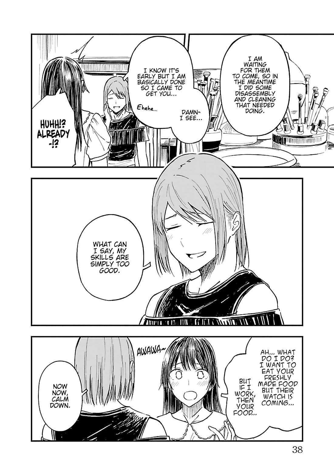 Kanmuri-san's Watch Workshop chapter 14 page 12