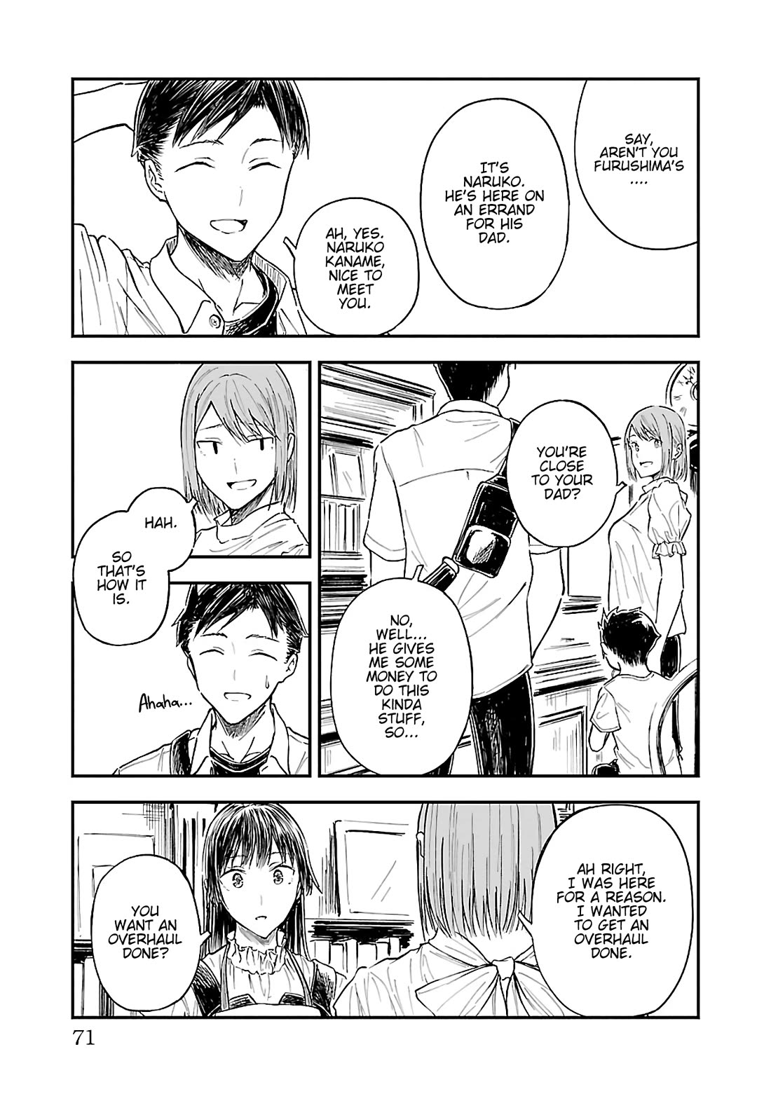 Kanmuri-san's Watch Workshop chapter 15 page 15