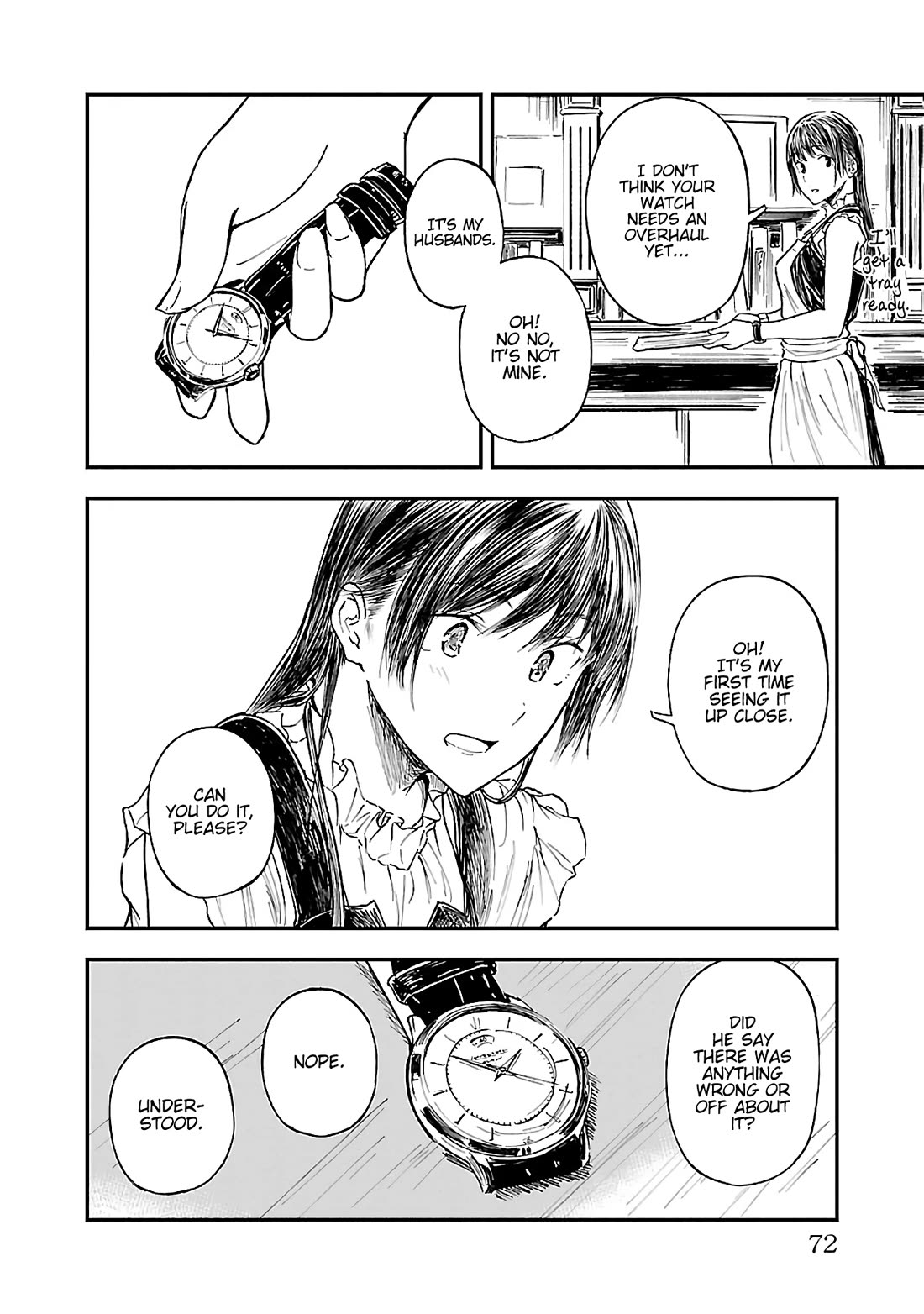 Kanmuri-san's Watch Workshop chapter 15 page 16