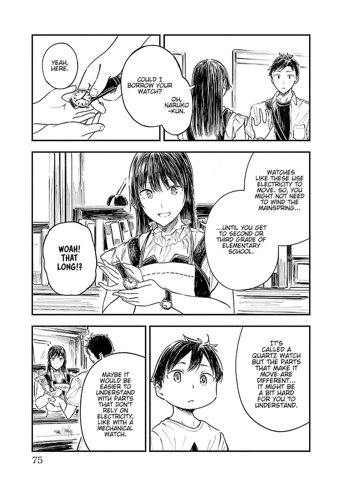 Kanmuri-san's Watch Workshop chapter 15 page 19