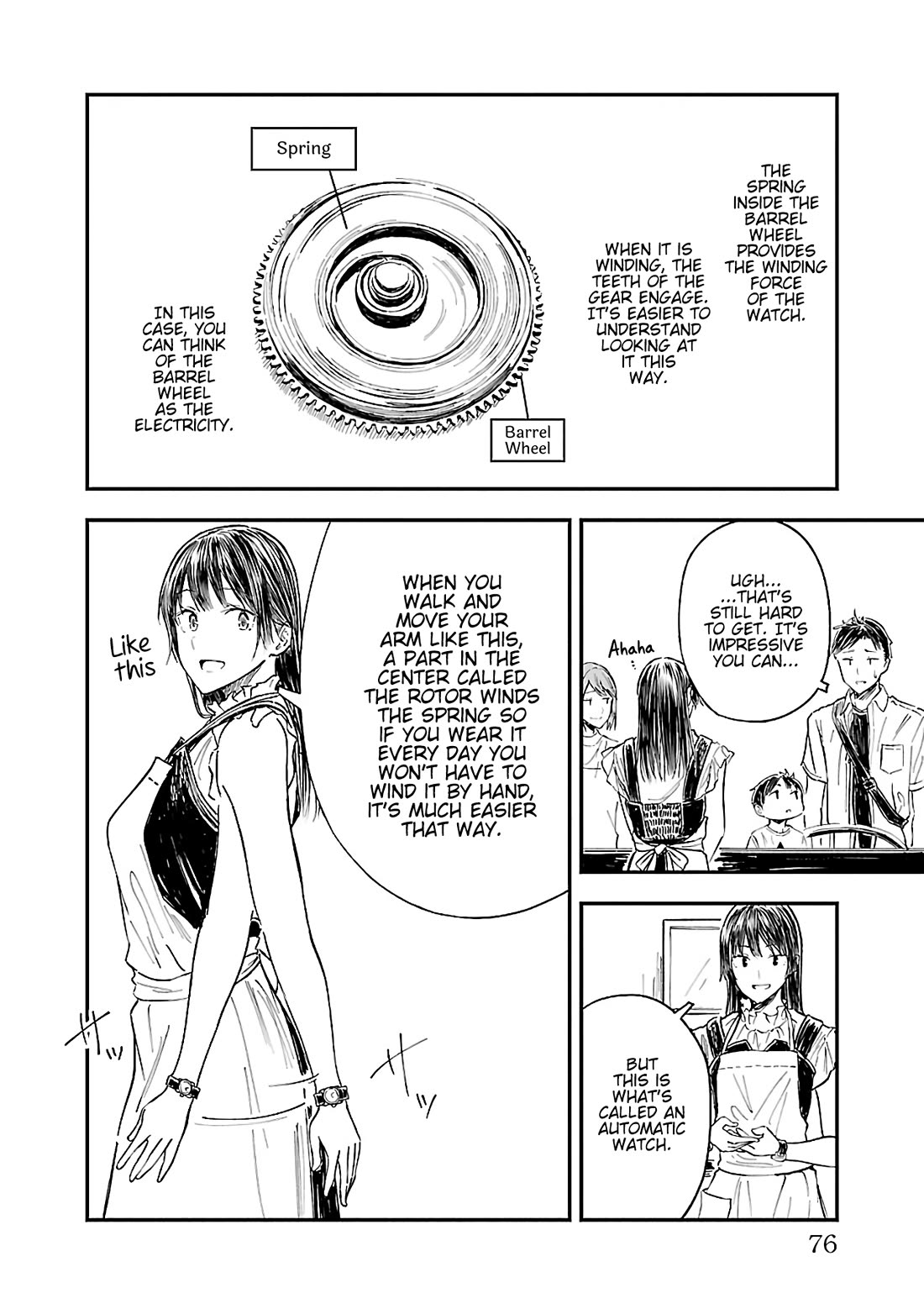 Kanmuri-san's Watch Workshop chapter 15 page 20