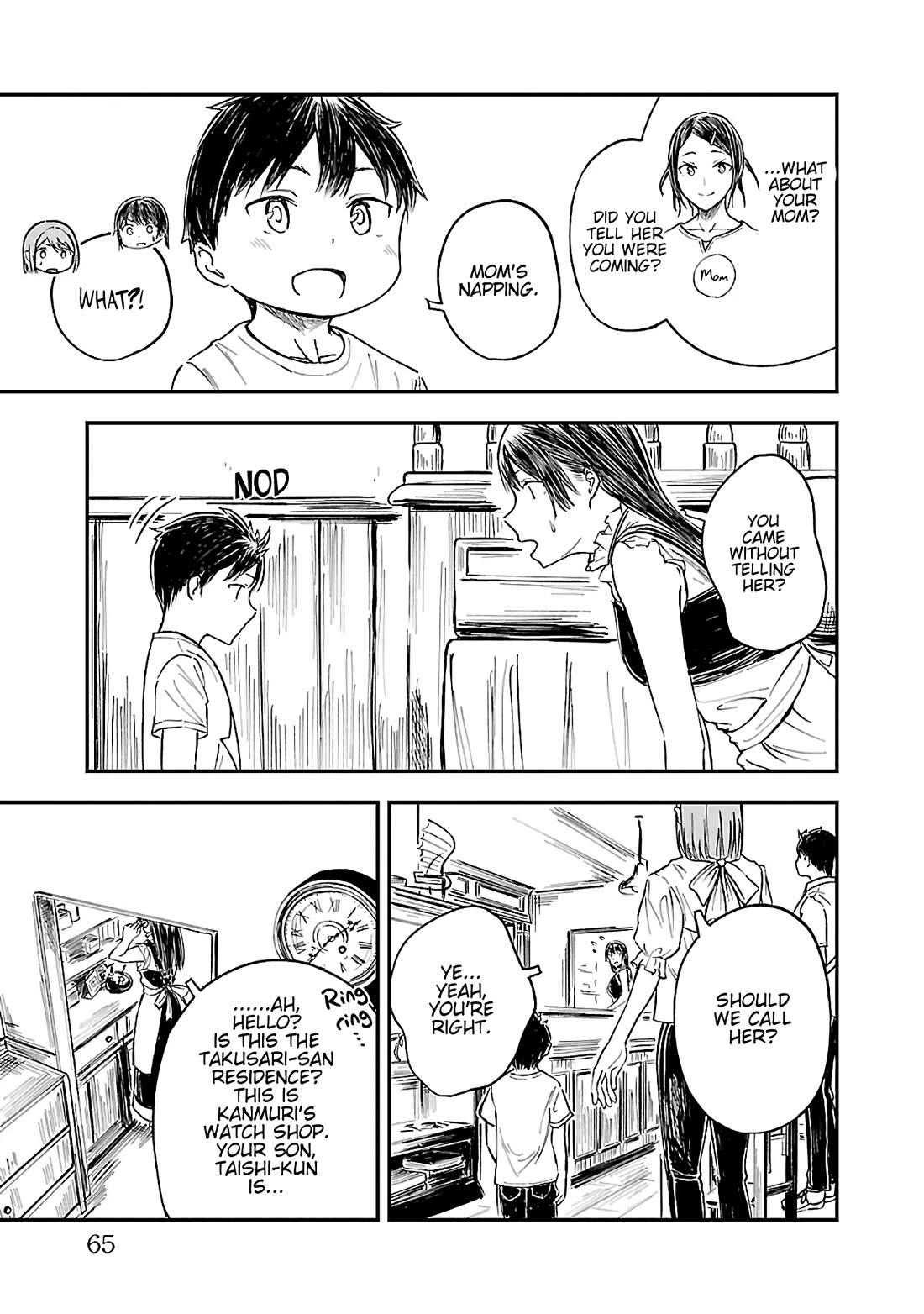 Kanmuri-san's Watch Workshop chapter 15 page 9