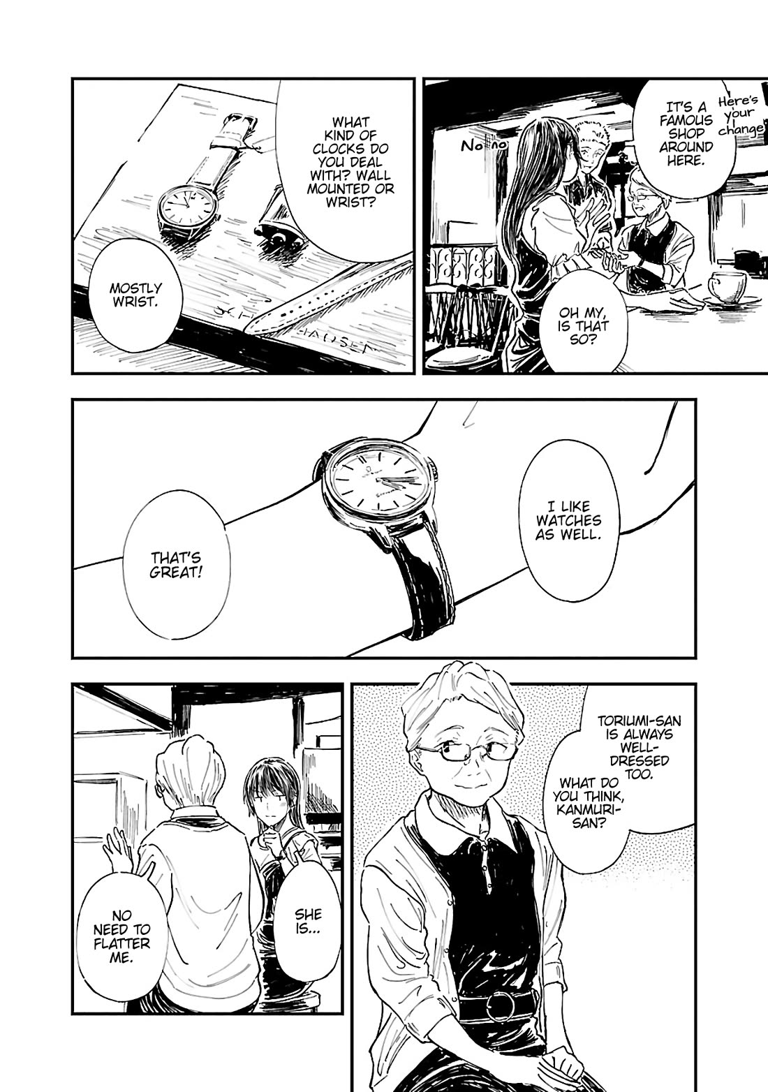 Kanmuri-san's Watch Workshop chapter 16 page 20