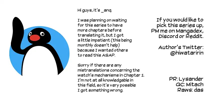 Kanmuri-san's Watch Workshop chapter 2 page 21