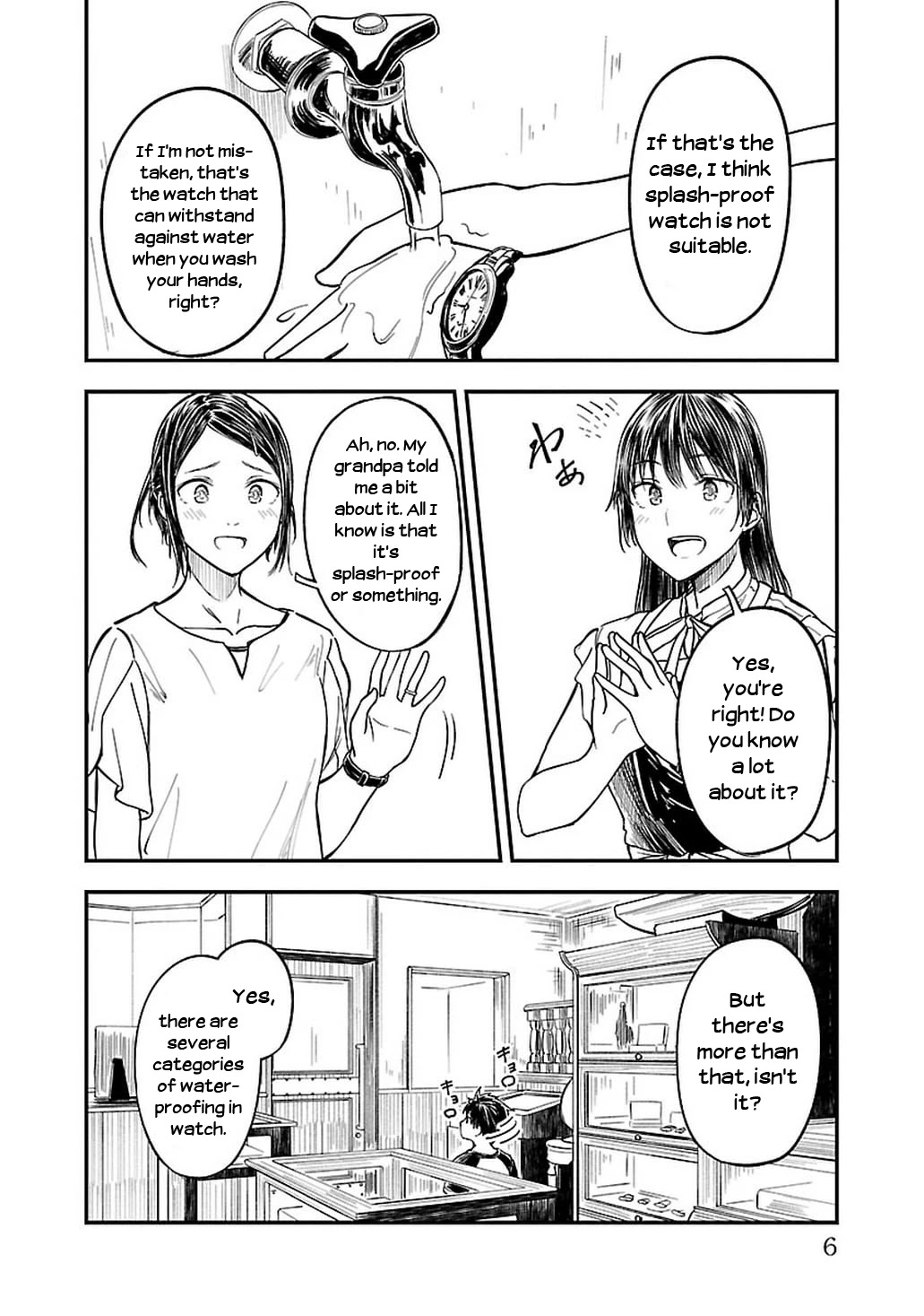 Kanmuri-san's Watch Workshop chapter 7 page 8
