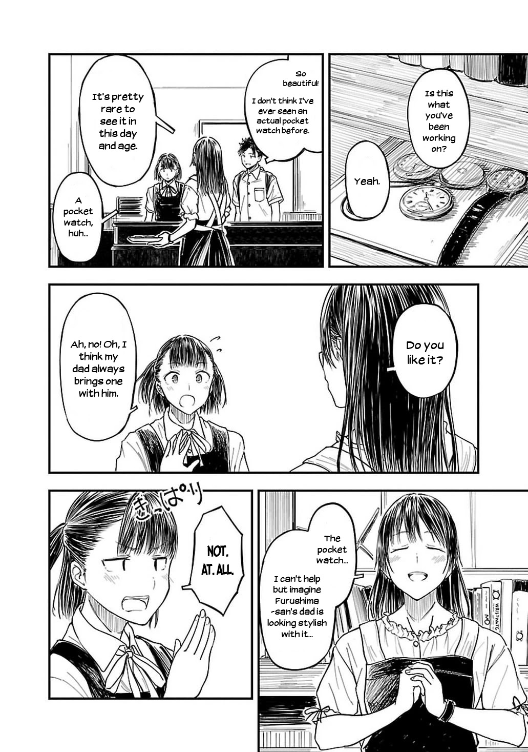 Kanmuri-san's Watch Workshop chapter 8 page 22