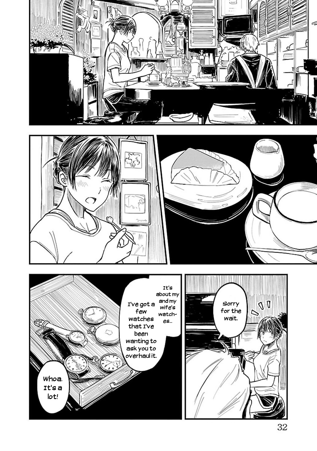 Kanmuri-san's Watch Workshop chapter 8 page 8