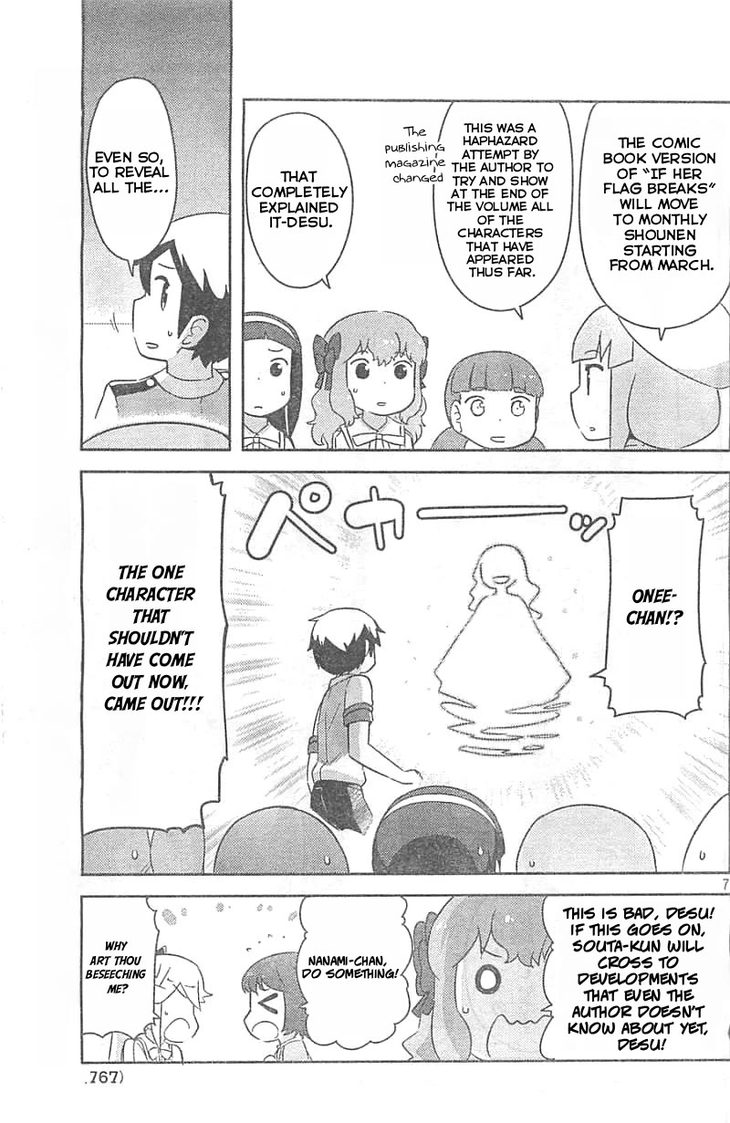 Kanojo ga Flag o Oraretara chapter 30.1 page 8