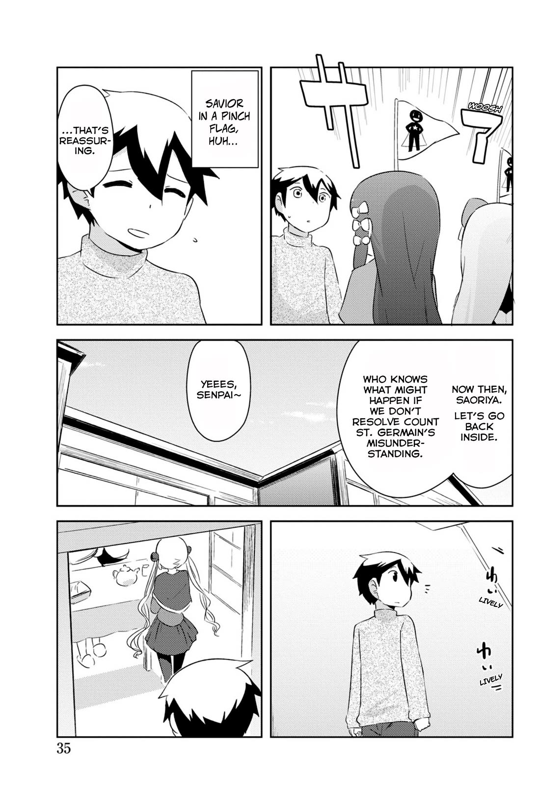 Kanojo ga Flag o Oraretara chapter 35 page 32