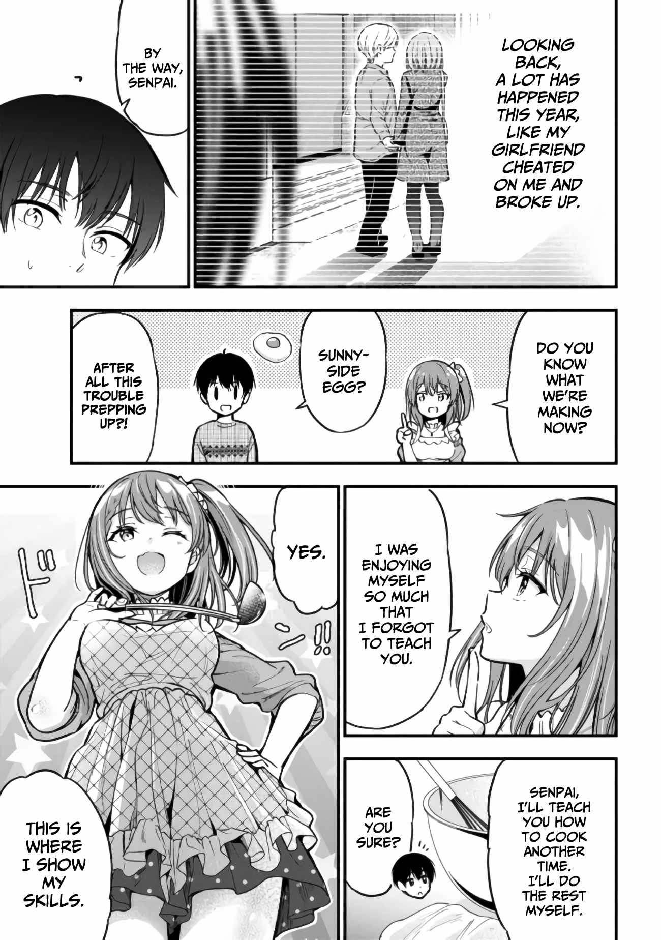 Kanojo ni Uwakisareteita Ore ga, Koakuma na Kouhai ni Natsukareteimasu chapter 5 page 10