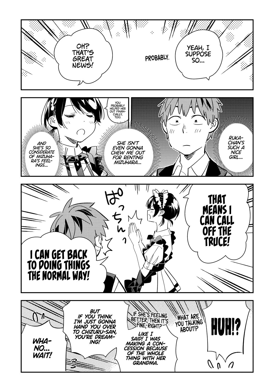 Kanojo, Okarishimasu chapter 168 page 17