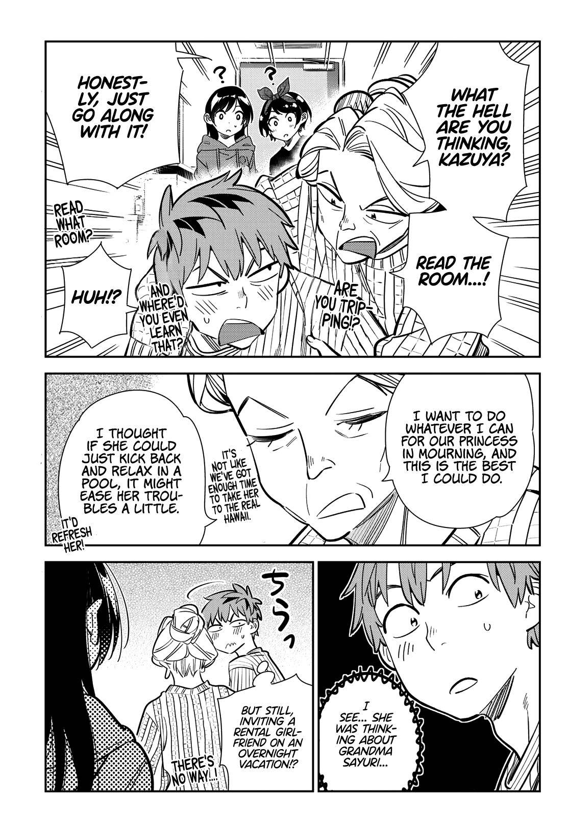 Kanojo, Okarishimasu chapter 186 page 8