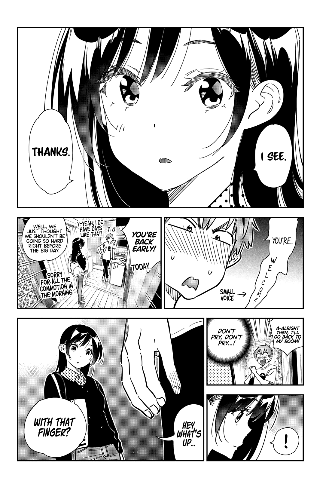Kanojo, Okarishimasu chapter 264 page 9