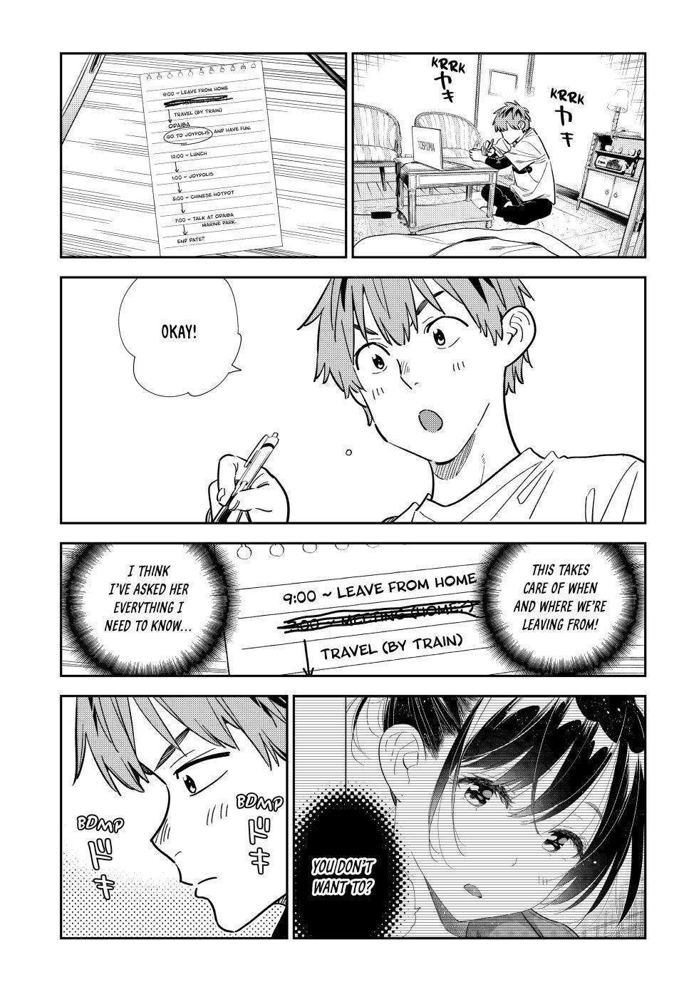 Kanojo, Okarishimasu chapter 328 page 2