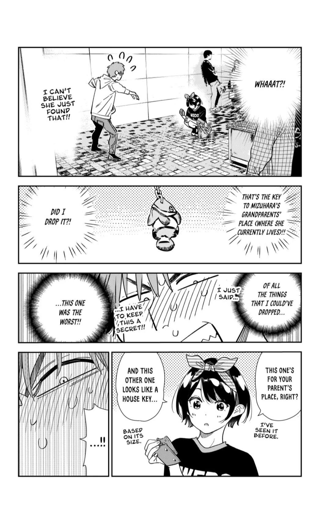 Kanojo, Okarishimasu chapter 348 page 4