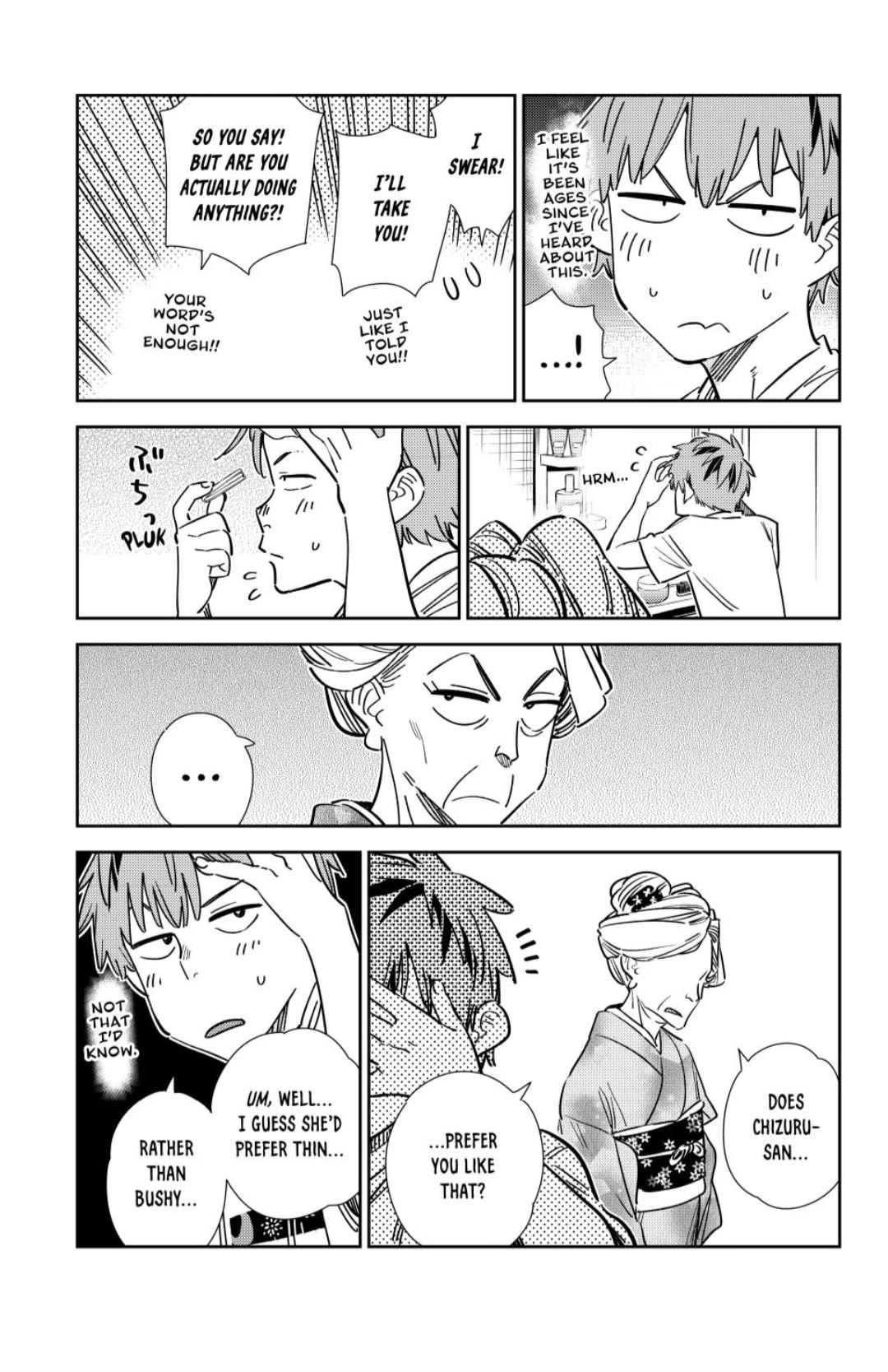 Kanojo, Okarishimasu chapter 351 page 12