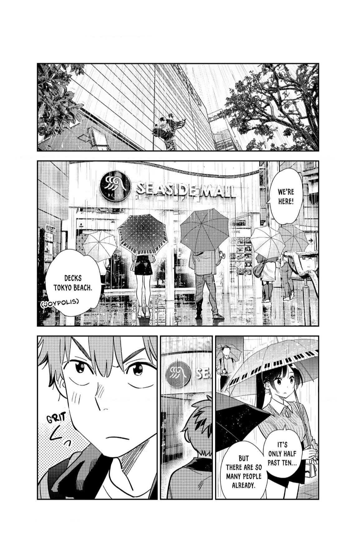 Kanojo, Okarishimasu chapter 355 page 1