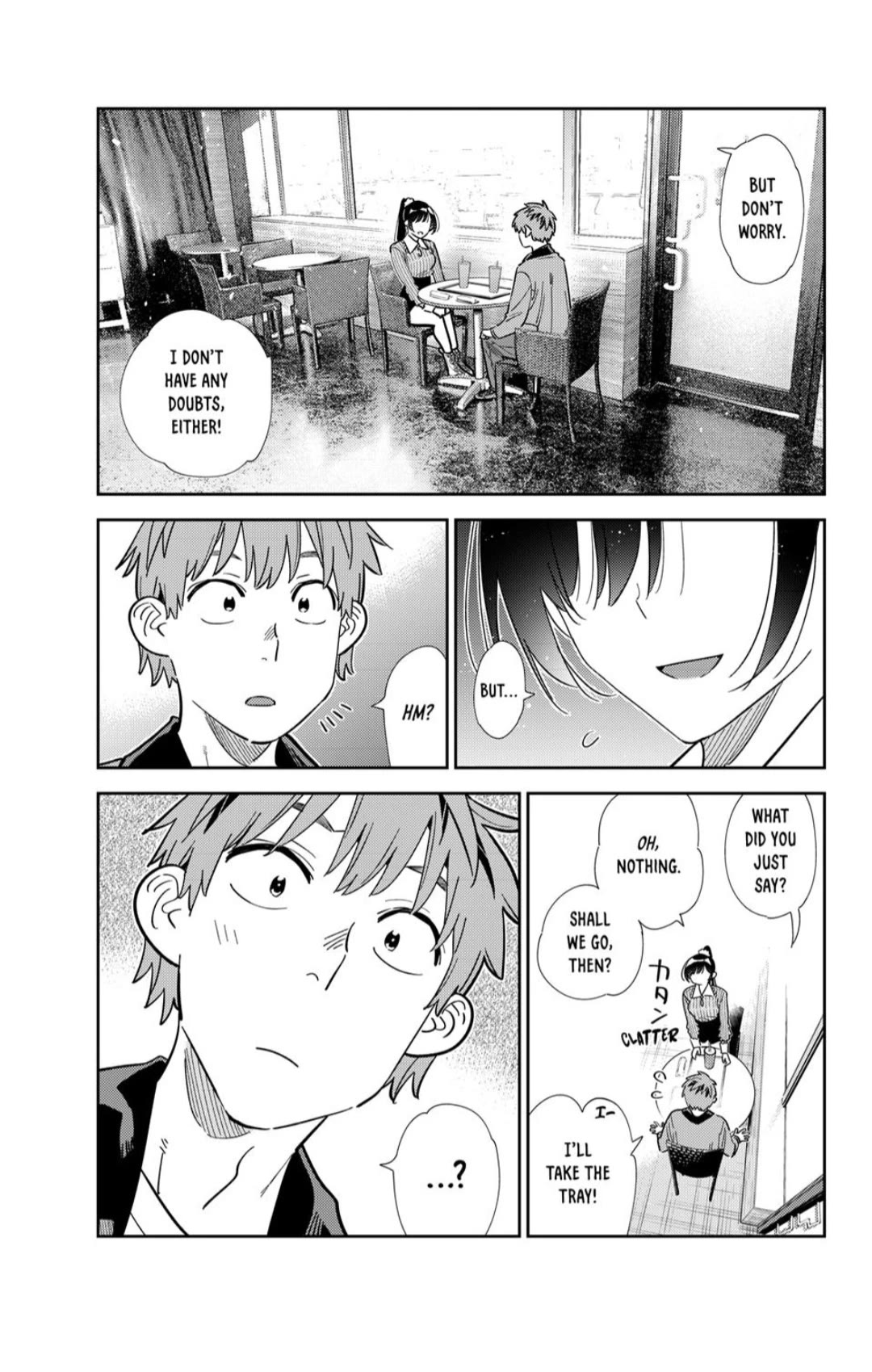 Kanojo, Okarishimasu chapter 369 page 1