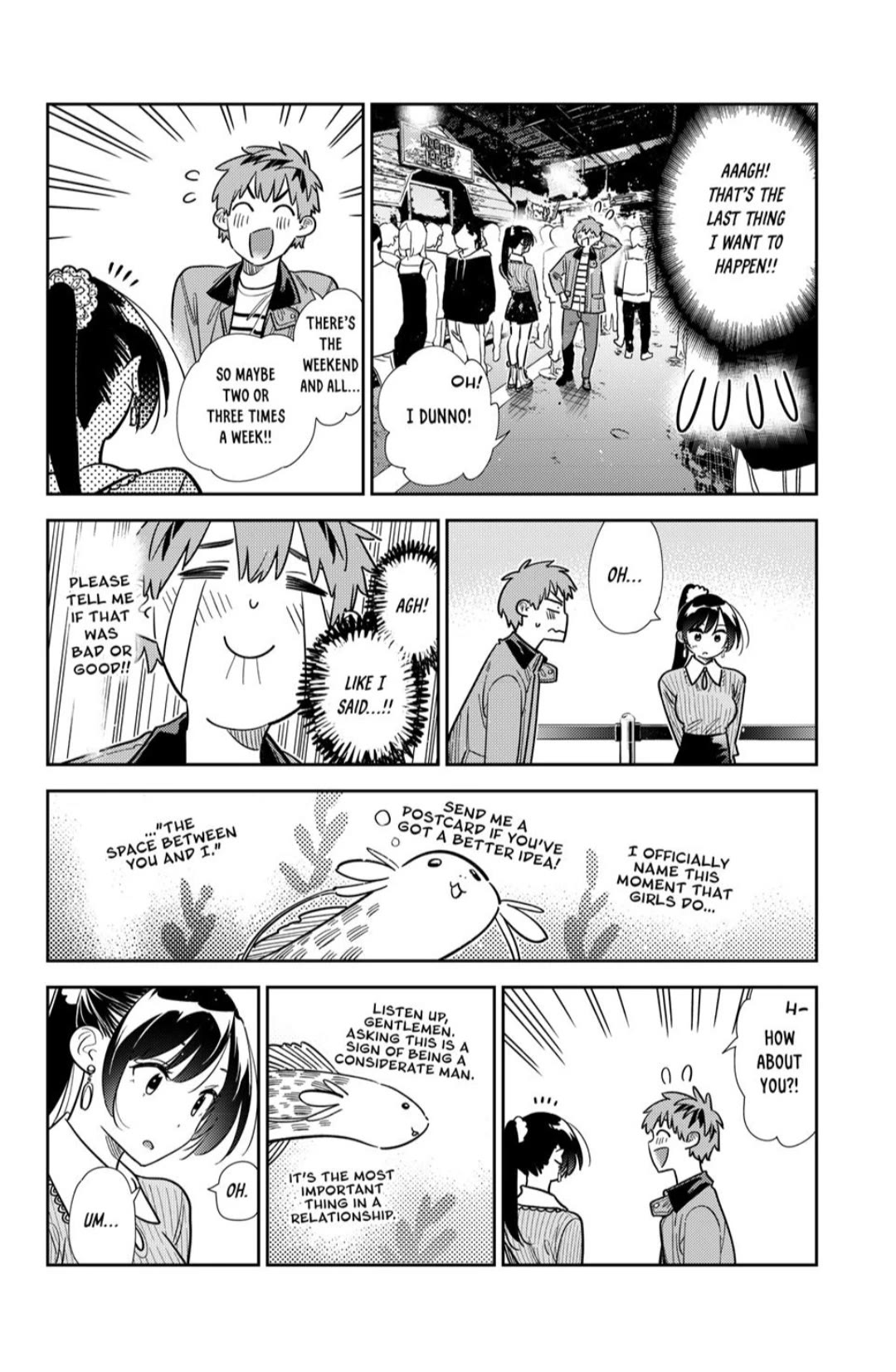 Kanojo, Okarishimasu chapter 369 page 8