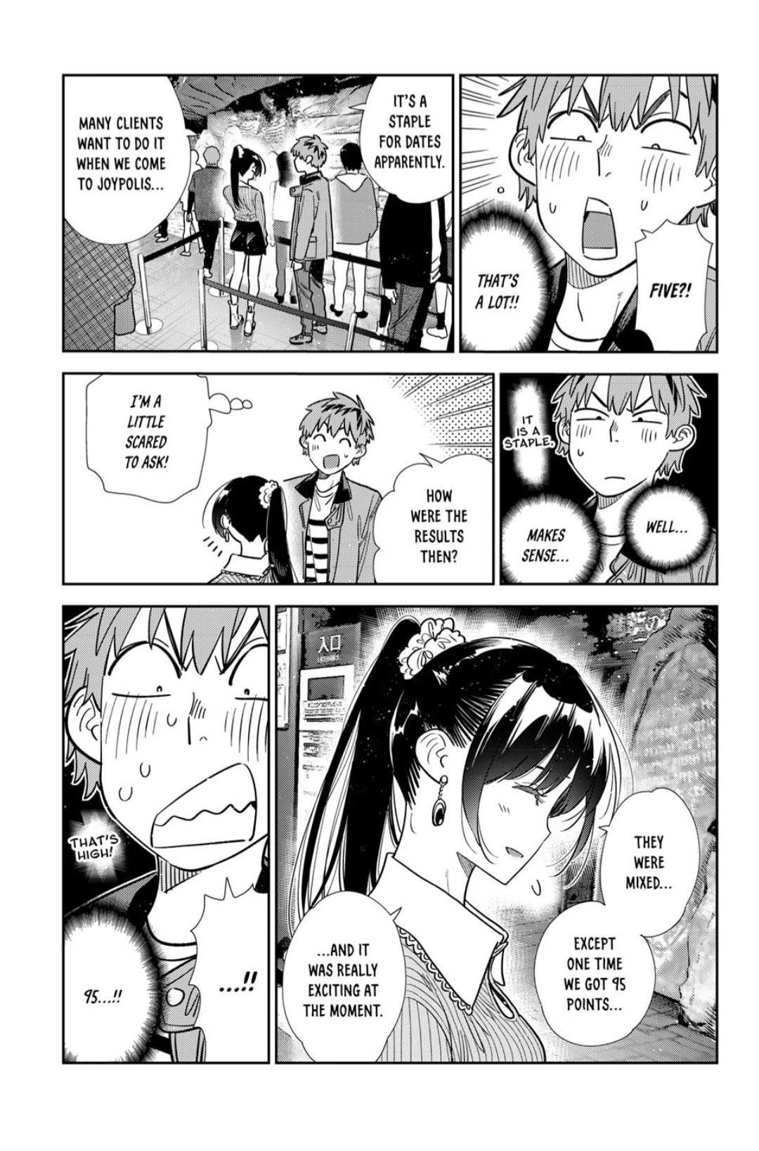 Kanojo, Okarishimasu chapter 371 page 15