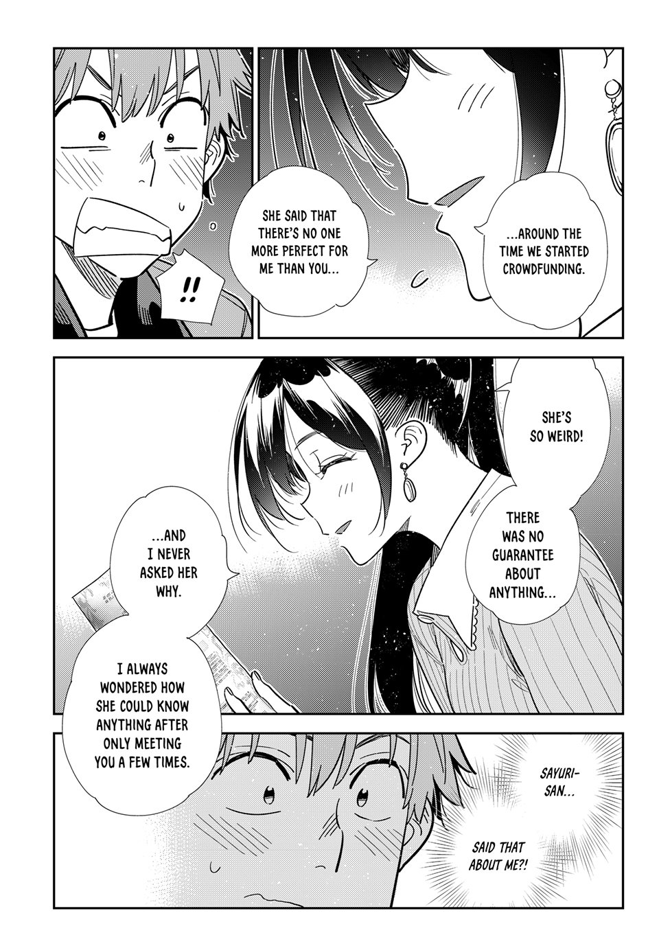 Kanojo, Okarishimasu chapter 374 page 9