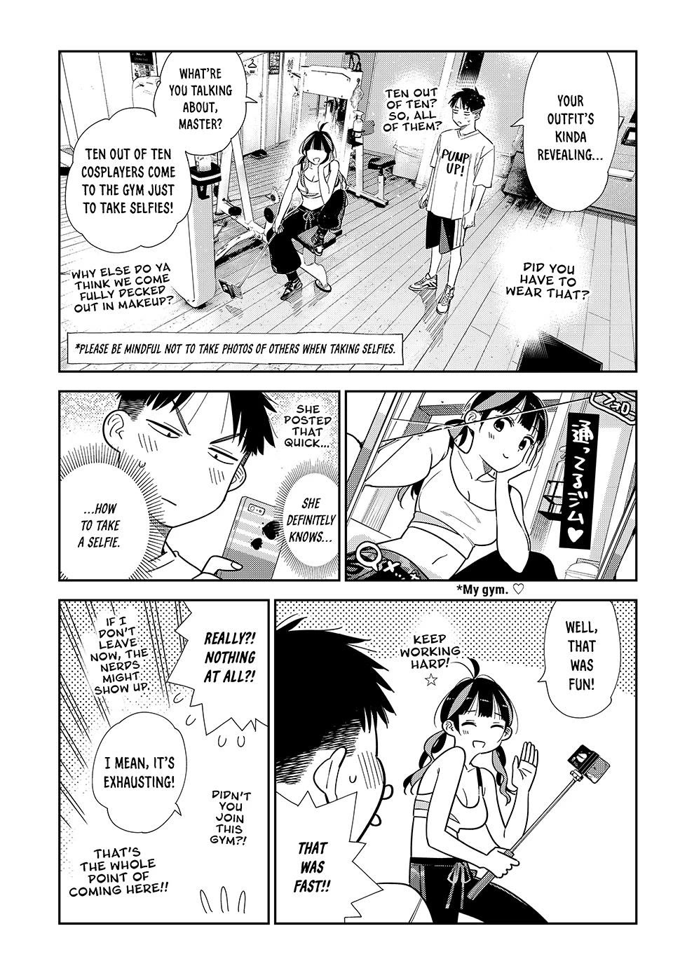 Kanojo, Okarishimasu chapter 410 page 11