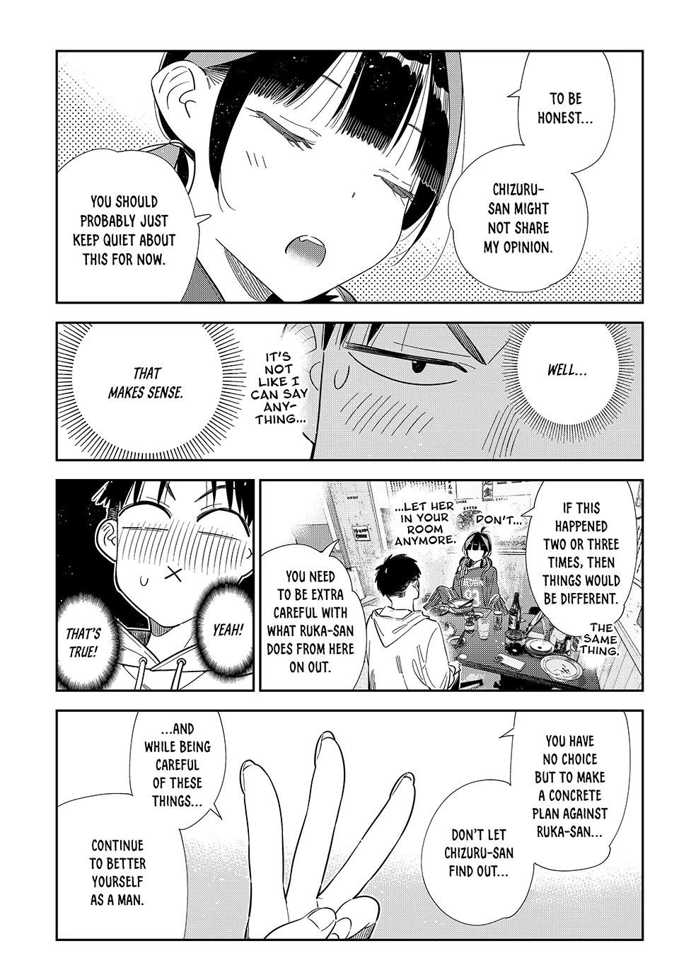 Kanojo, Okarishimasu chapter 411 page 13