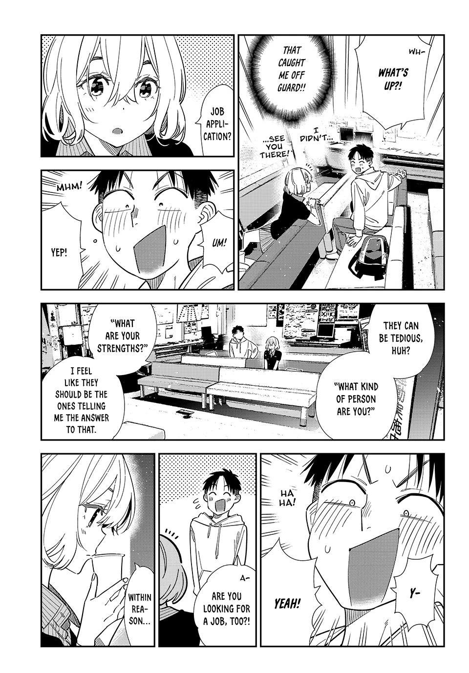 Kanojo, Okarishimasu chapter 412 page 8