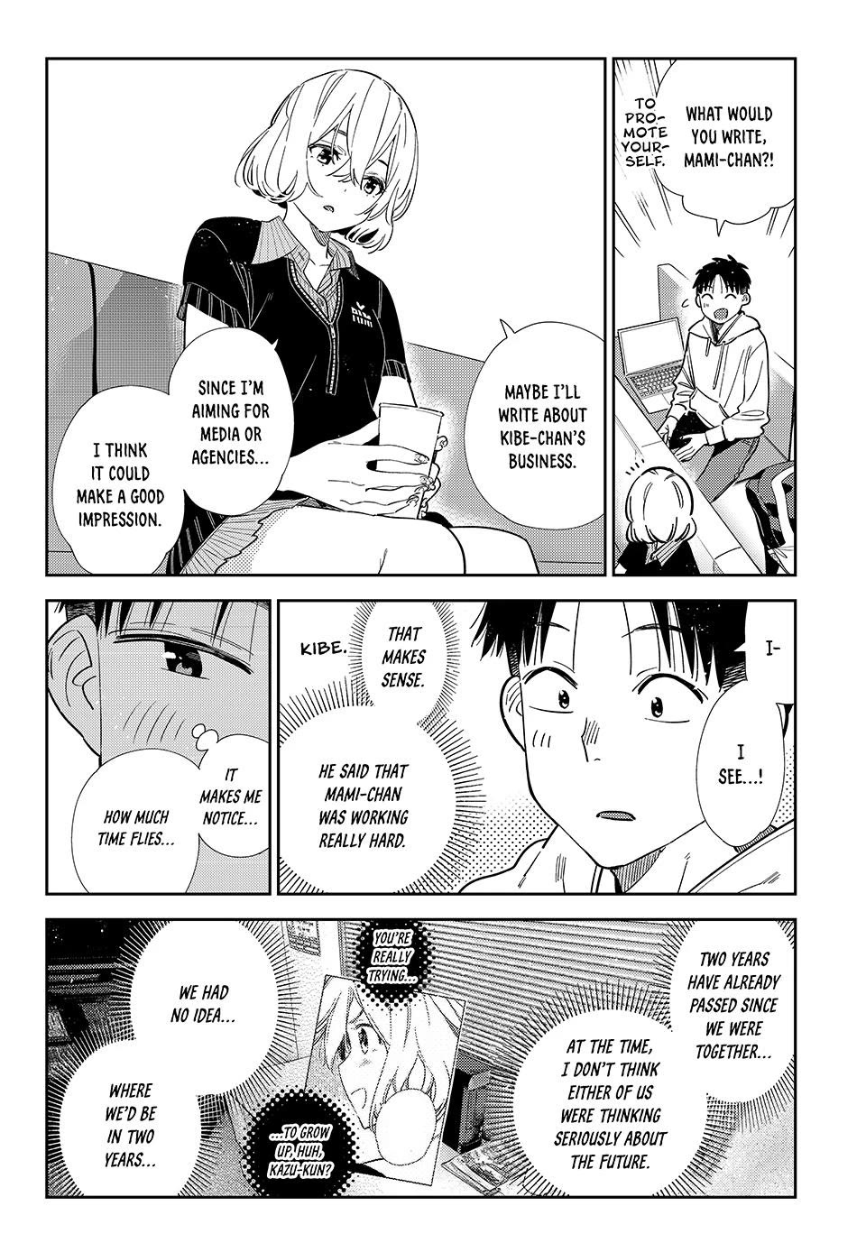 Kanojo, Okarishimasu chapter 412 page 9