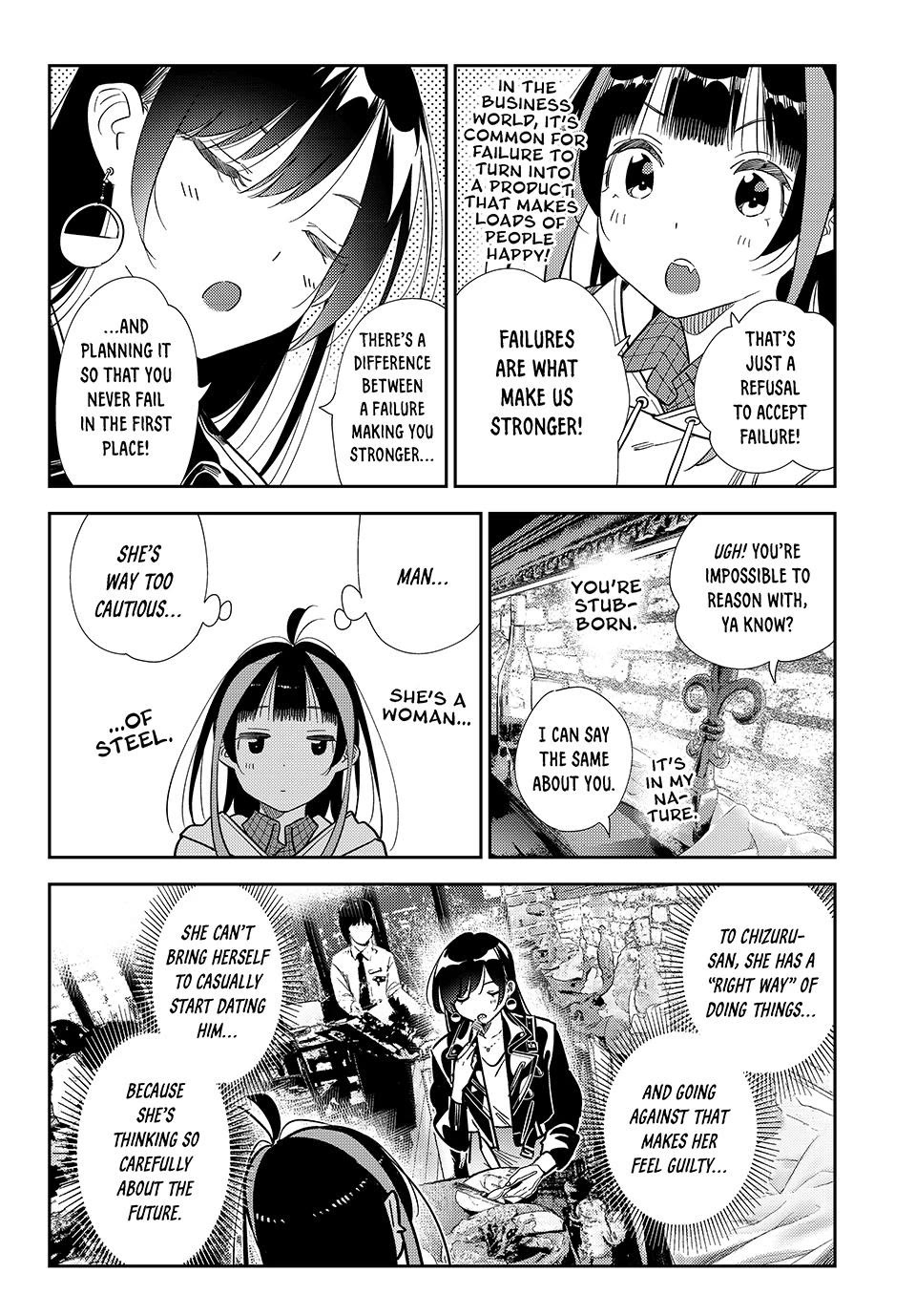 Kanojo, Okarishimasu chapter 414 page 12