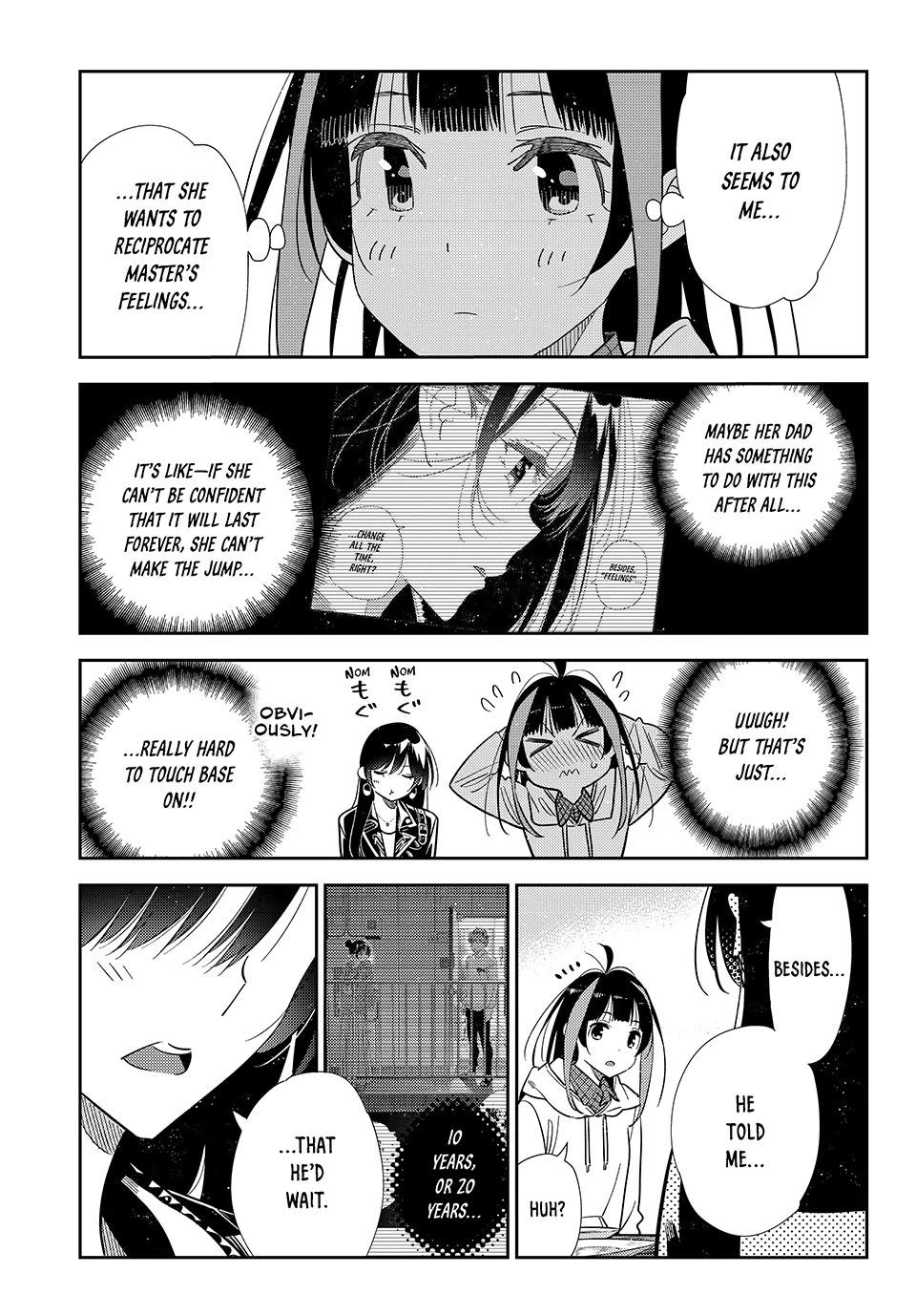 Kanojo, Okarishimasu chapter 414 page 13