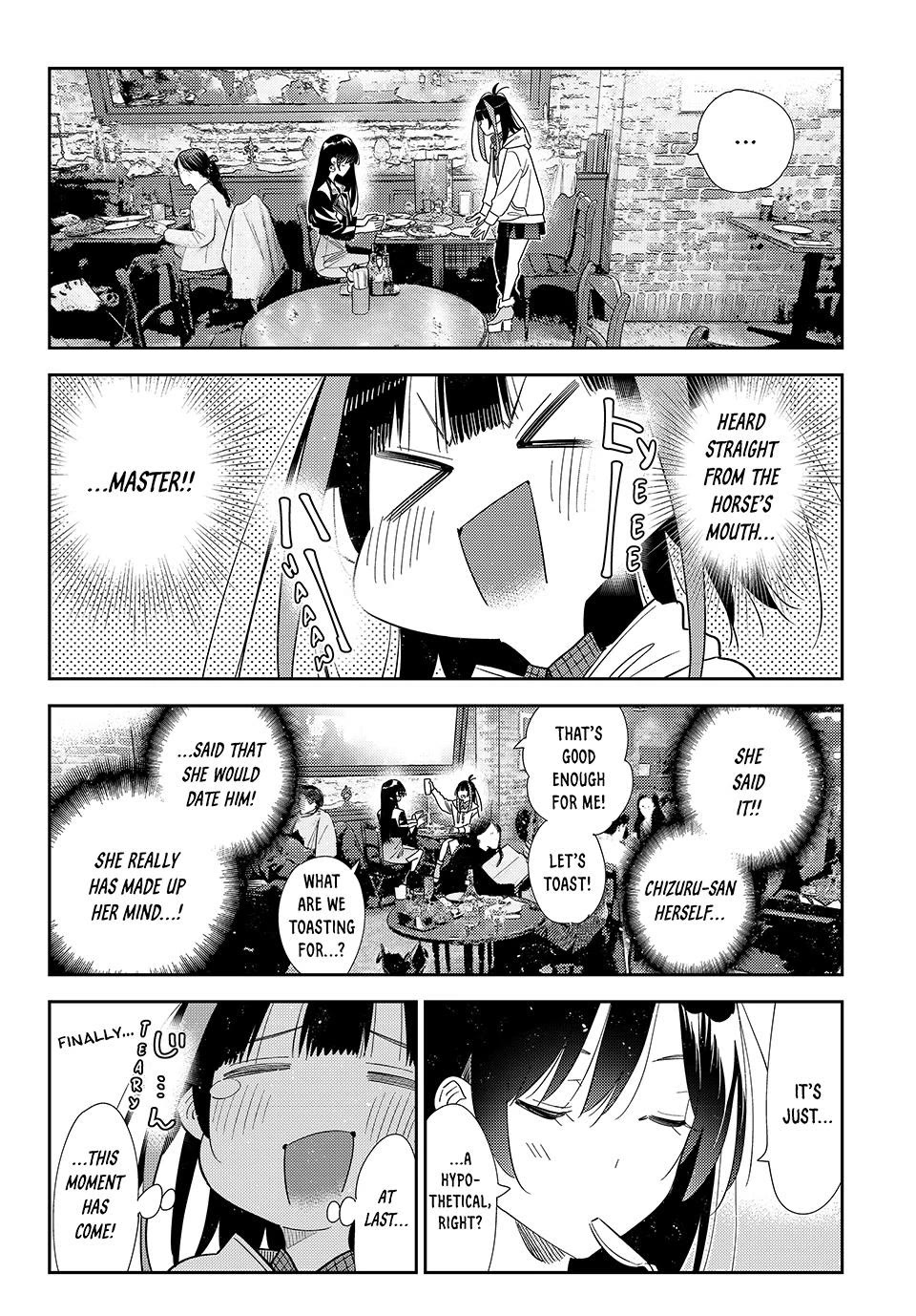 Kanojo, Okarishimasu chapter 414 page 4