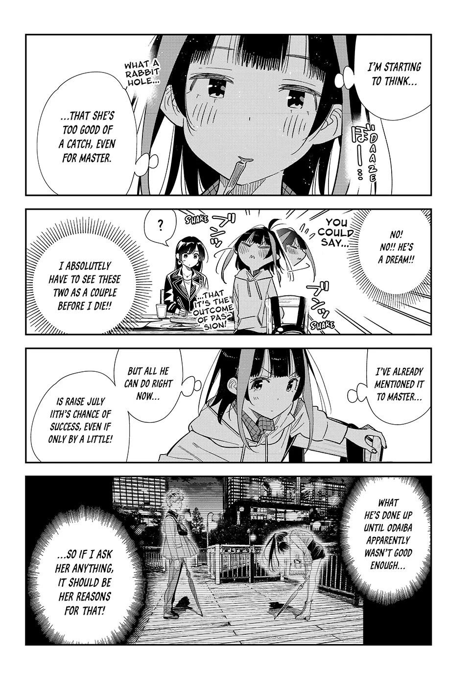 Kanojo, Okarishimasu chapter 414 page 8