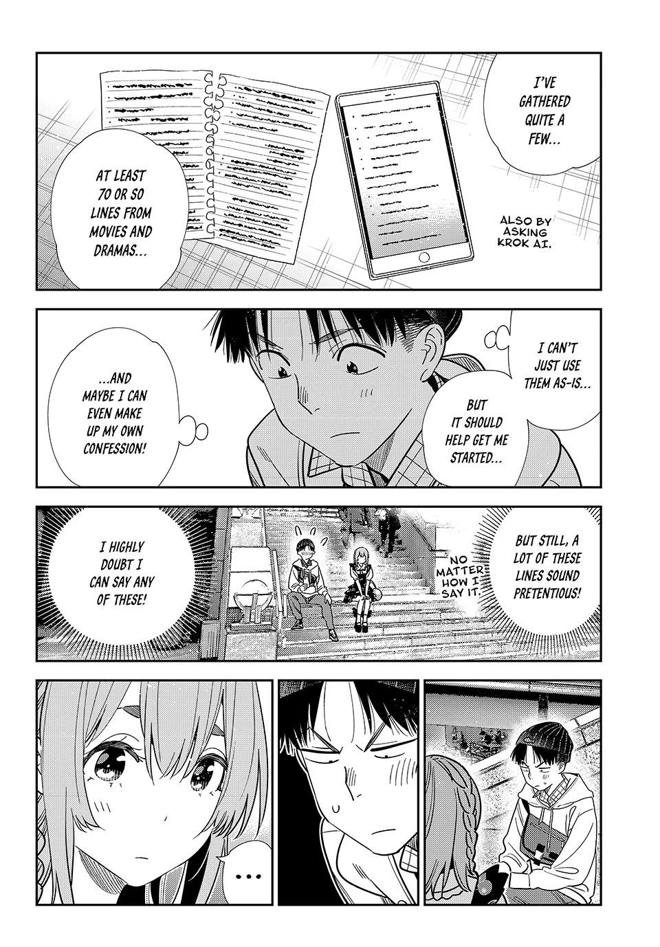 Kanojo, Okarishimasu chapter 420 page 11