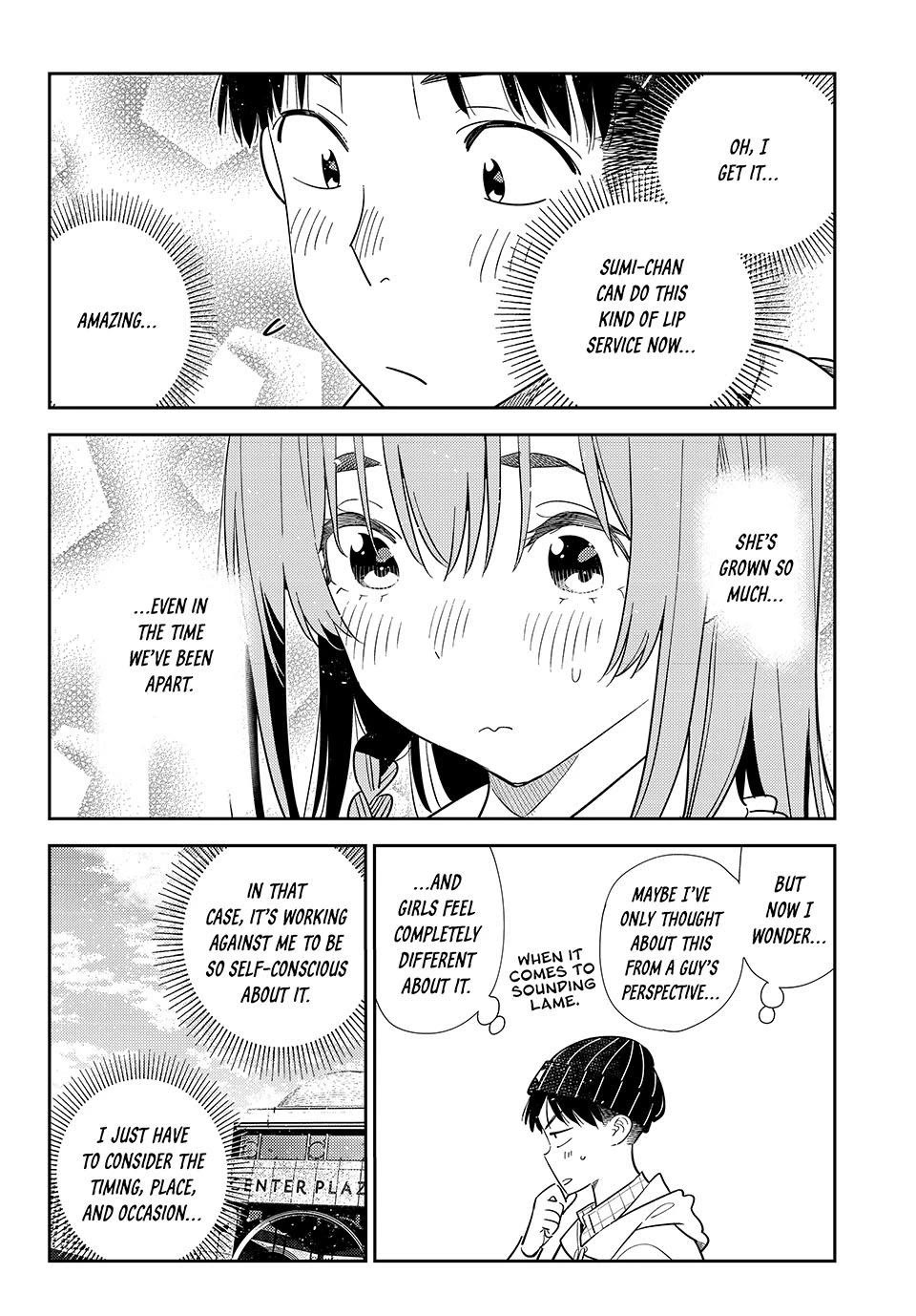 Kanojo, Okarishimasu chapter 421 page 13