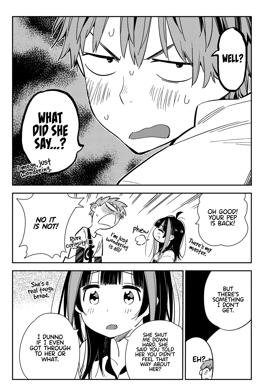 Kanojo, Okarishimasu chapter 123 page 12