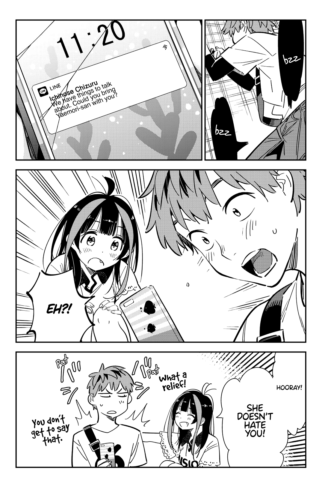 Kanojo, Okarishimasu chapter 123 page 14