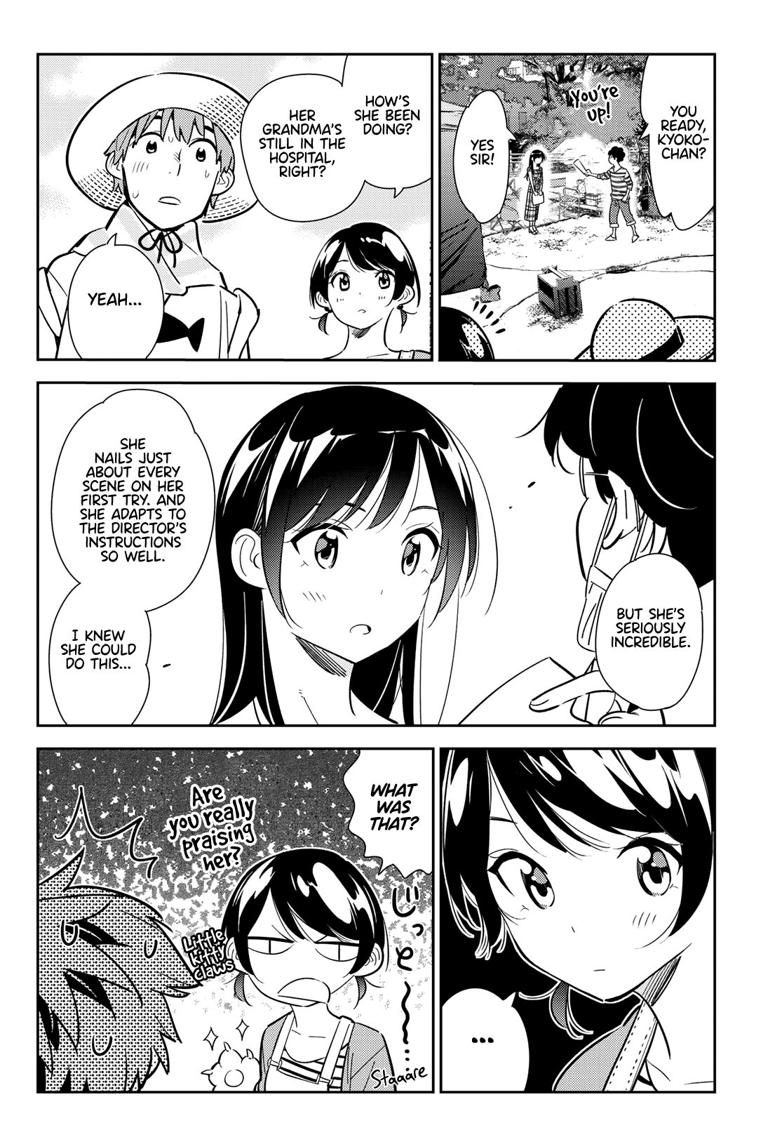 Kanojo, Okarishimasu chapter 129 page 10