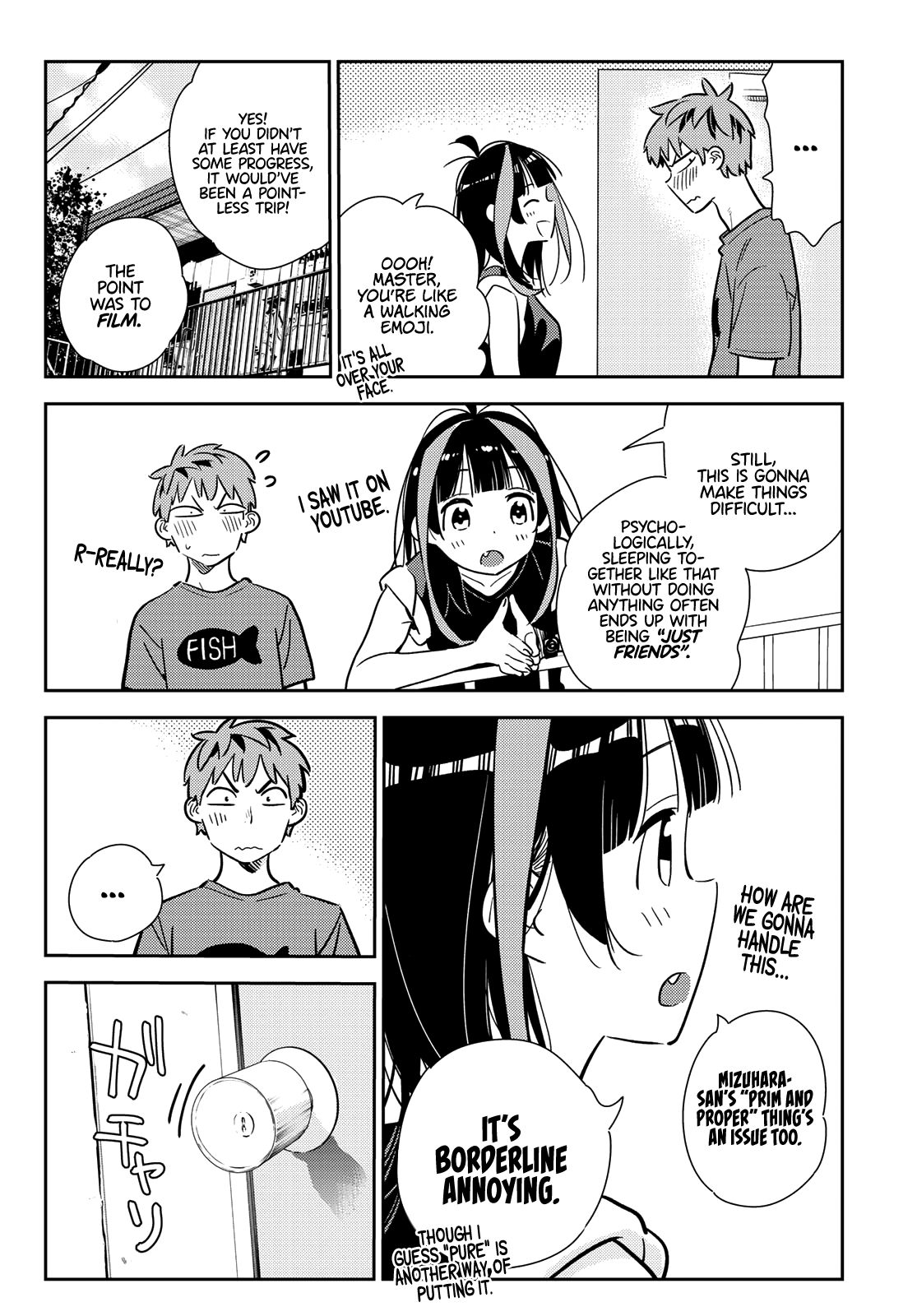 Kanojo, Okarishimasu chapter 144 page 9