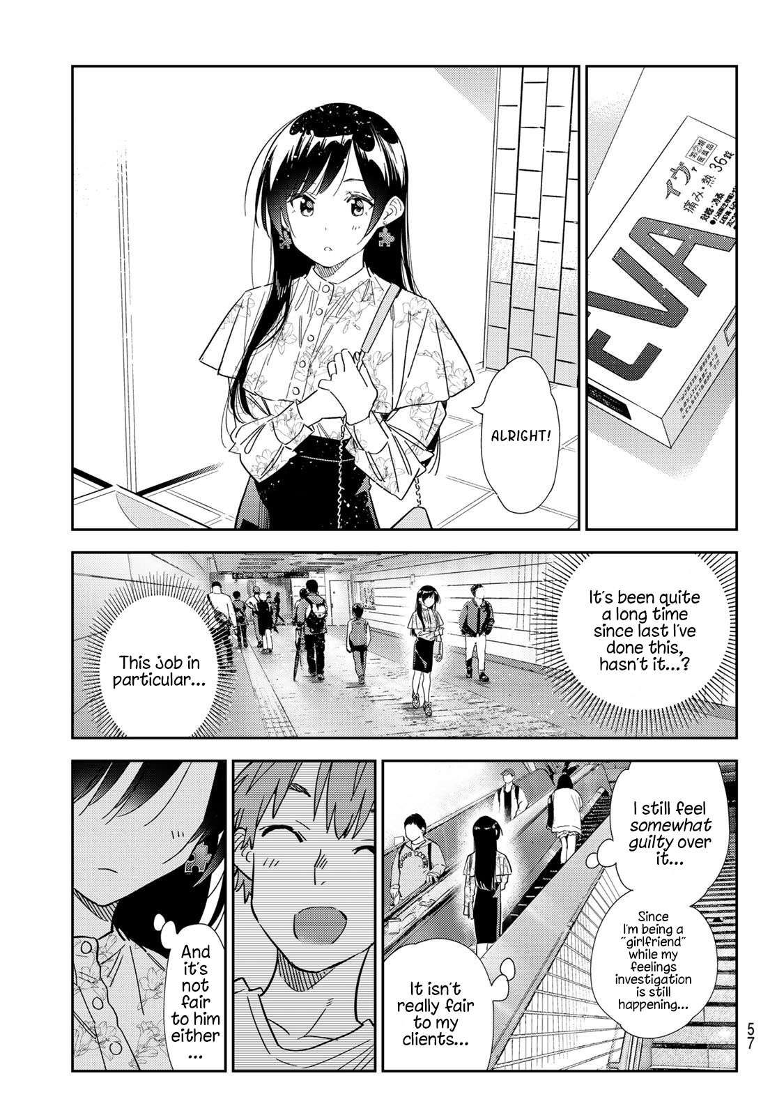 Kanojo, Okarishimasu chapter 307 page 17