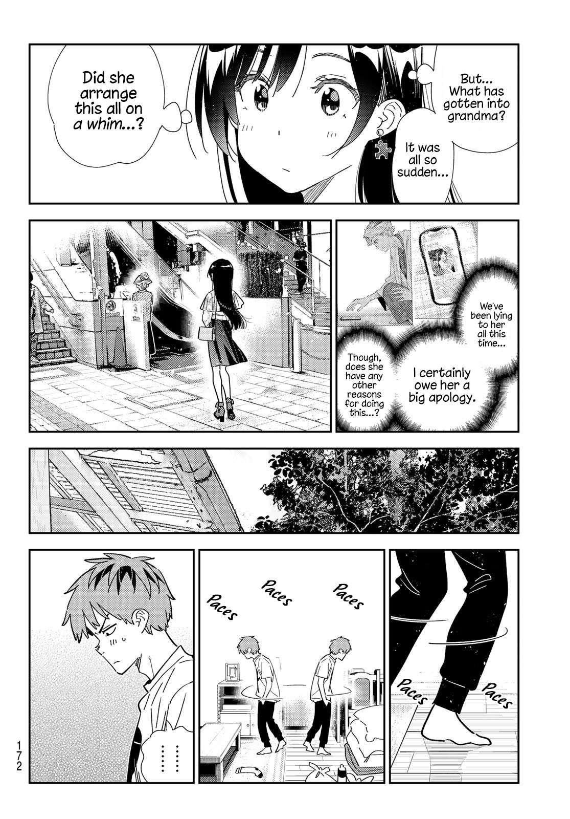 Kanojo, Okarishimasu chapter 308 page 8