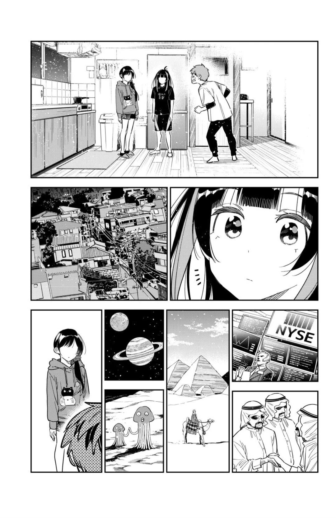 Kanojo, Okarishimasu chapter 346 page 17