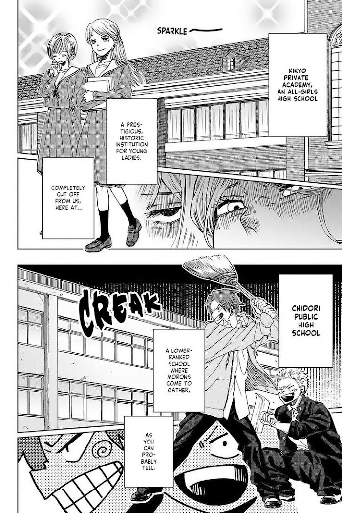 Kaoru Hana wa Rin to Saku chapter 1 page 9