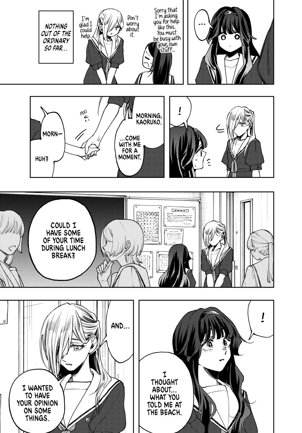 Kaoru Hana wa Rin to Saku chapter 140 page 5