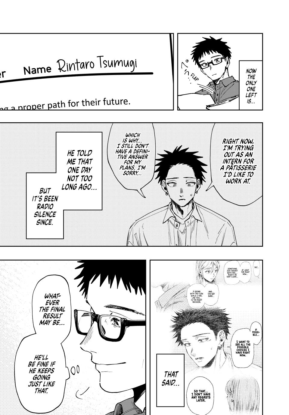 Kaoru Hana wa Rin to Saku chapter 152 page 17