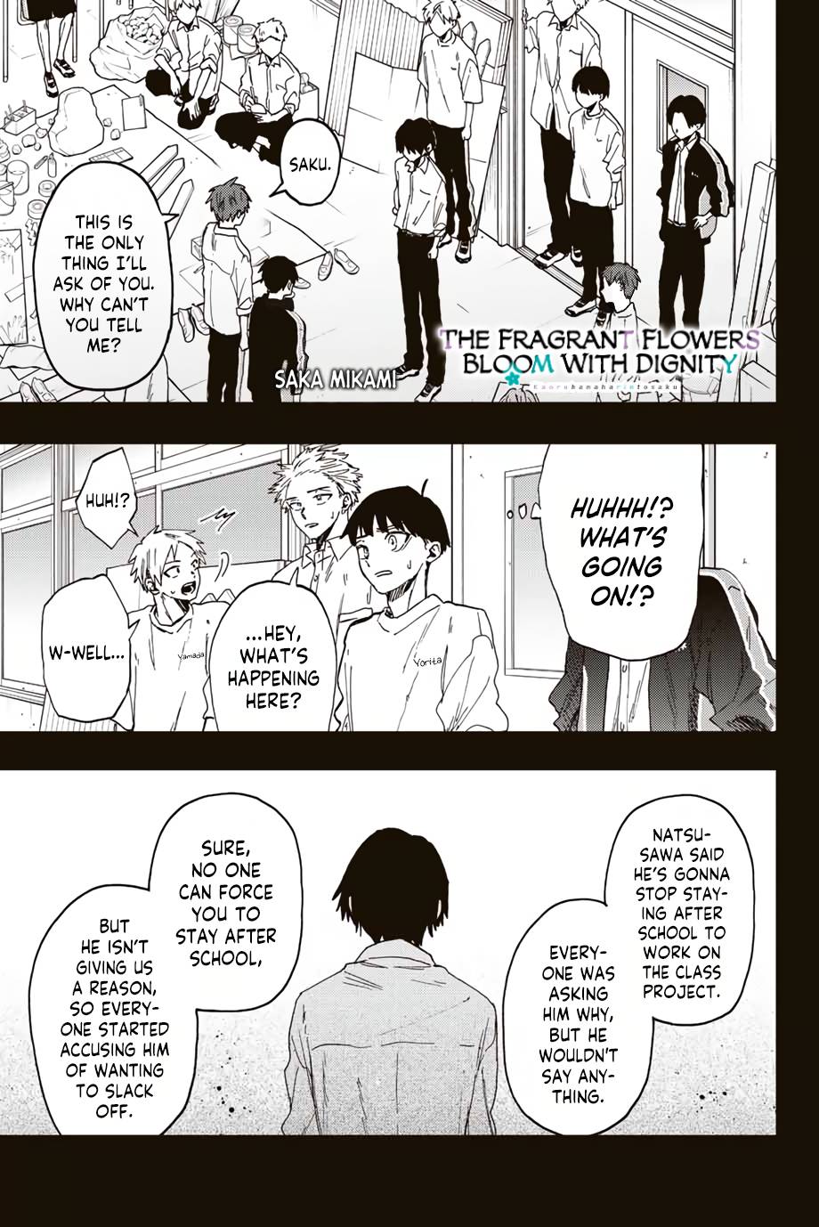 Kaoru Hana wa Rin to Saku chapter 50 page 2