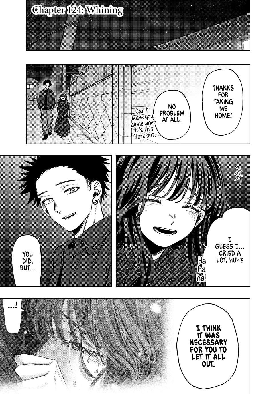 Kaoru Hana wa Rin to Saku chapter 124 page 1